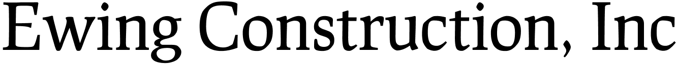 Ewing Construction Logo.